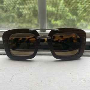 PRADA SPR 30R UBT-0A7 EBONY MALABAR SUNGLASSES